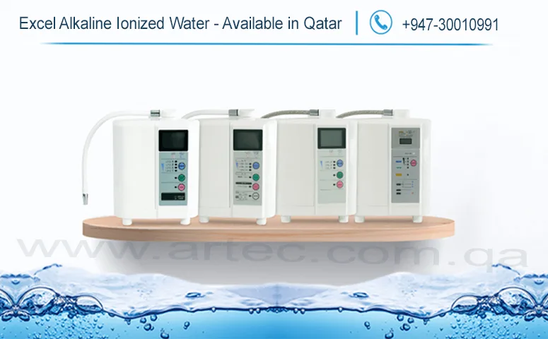 Types and models of Excel alkaline water devices