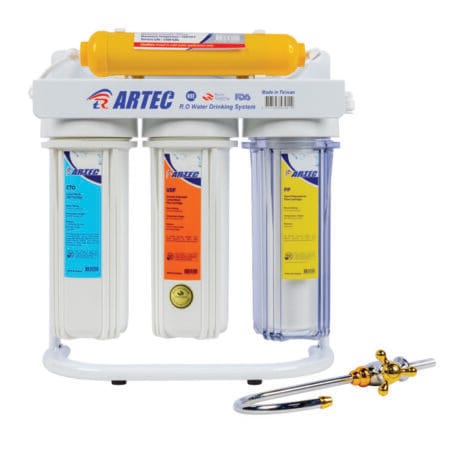 Artec water filter 5 stages Reverse osmosis filters made in Taiwan