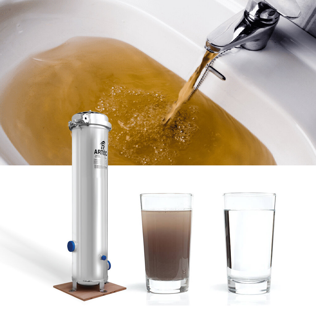 Central water filters