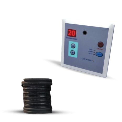 Water temperature control panel coil and pcb for chiller