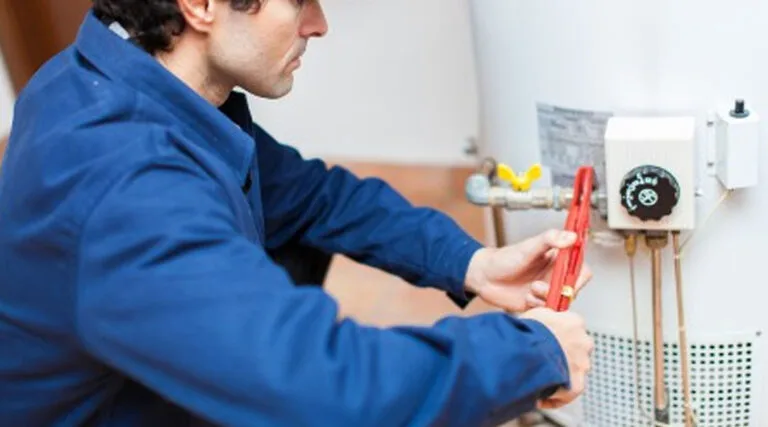 Central water heater plugs