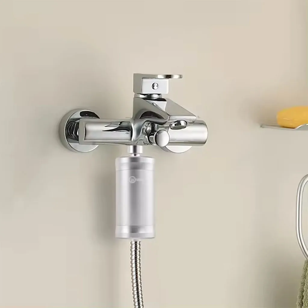 How to install and the possibility of installing a shower water filter