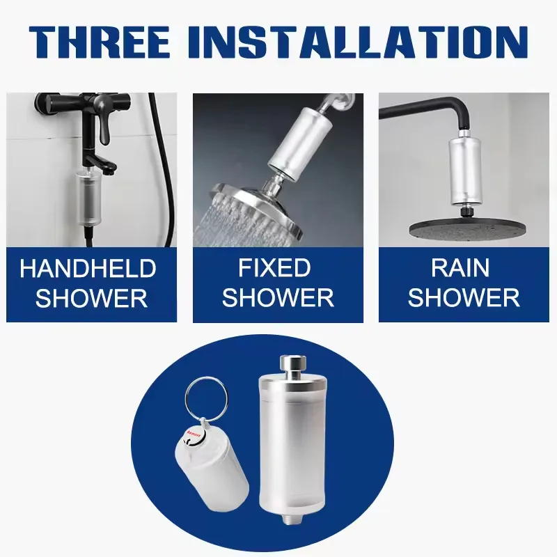 How to install a shower water filter