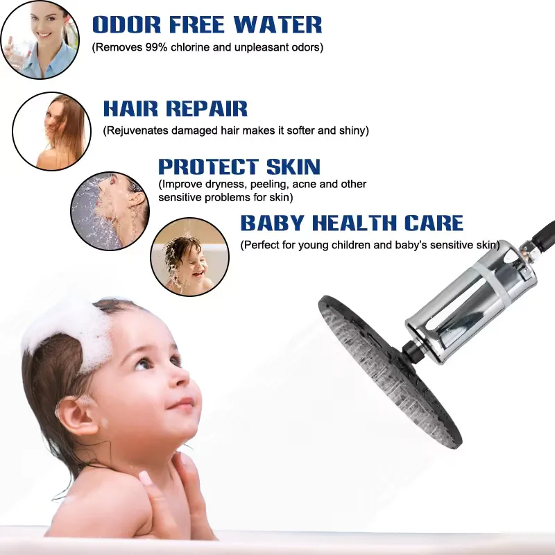 Pure water for bathing children